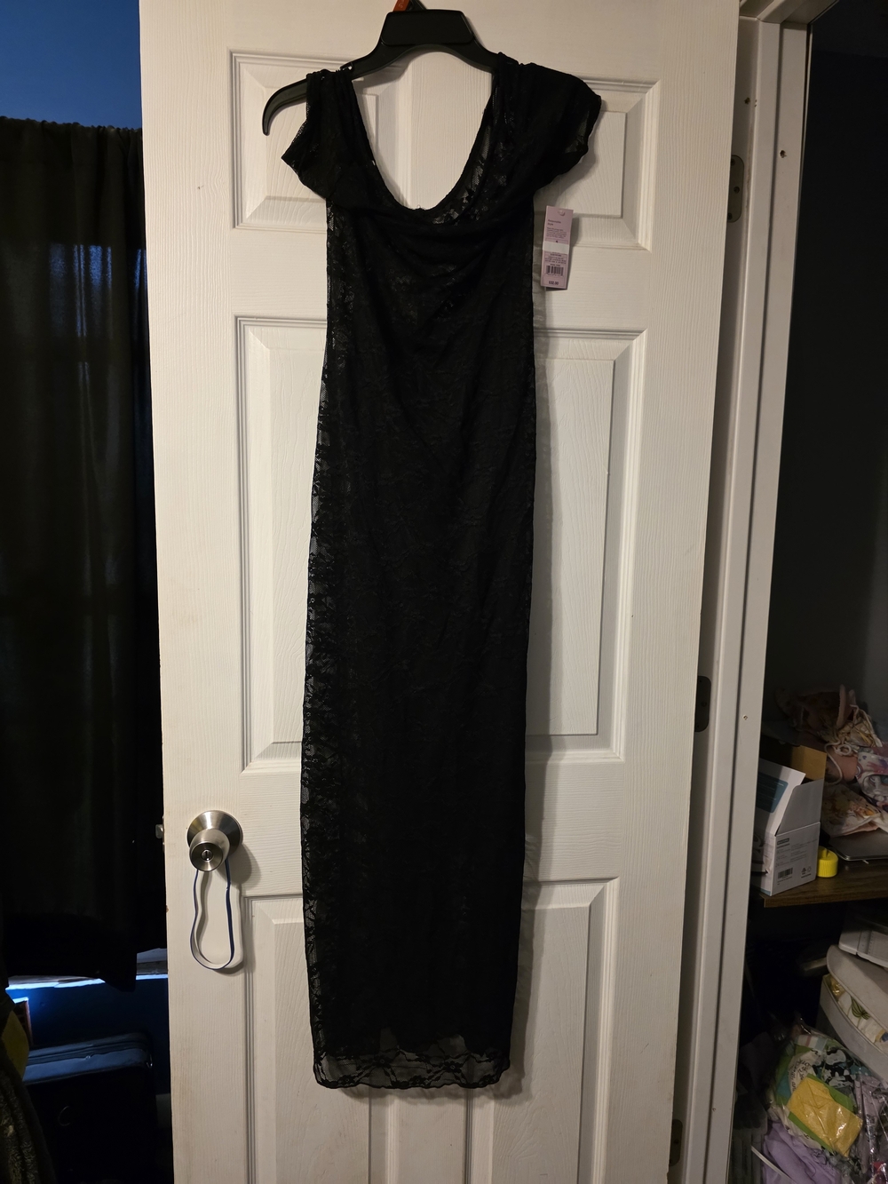 Target Black Lace Maxi Dress